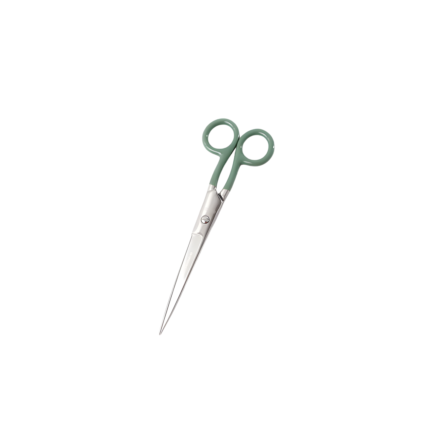 Penco Stainless Steel Scissors Large Green made from high grade stainless steel, PVC Coating, and PVC case for easy carrying and fit easily into most standard pen cases. Designed in Japan and made in China.