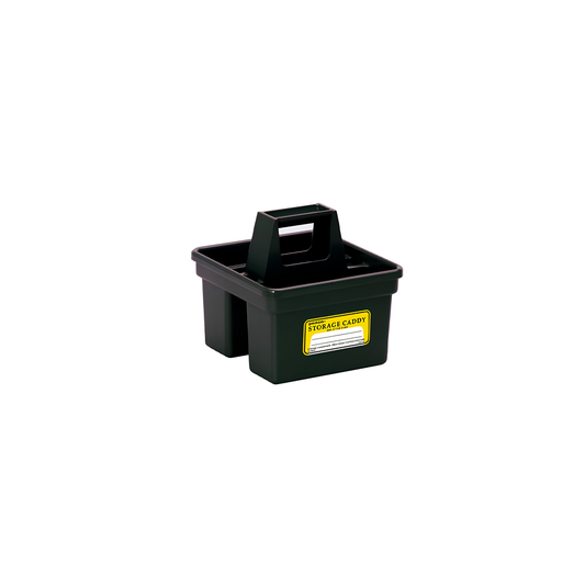 Penco Storage Caddy Small Black: A compact, stackable storage caddy designed to keep everyday items like pens, markers, remotes, or cosmetics neatly organised.