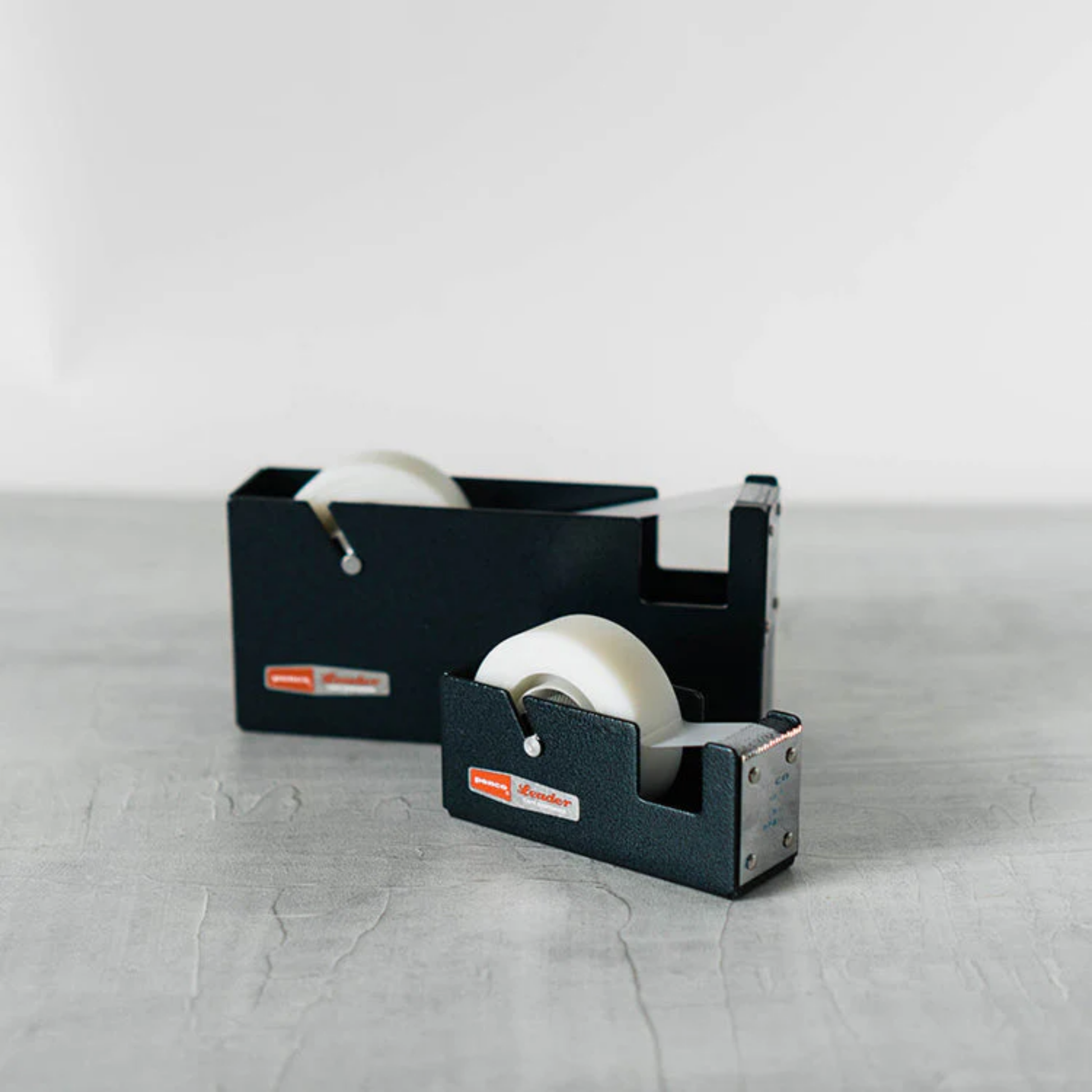 Penco stapler navy large and small on display together