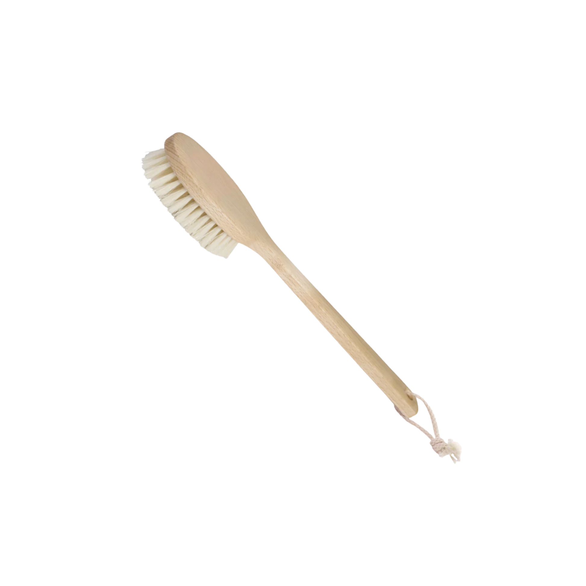 Redecker beech bath brush 50 cm back view