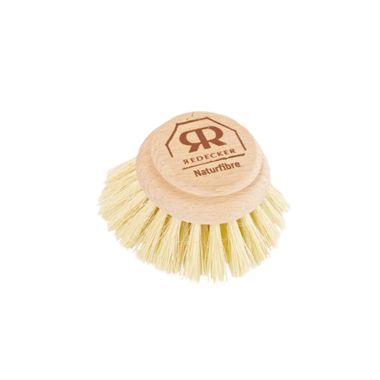 Redecker dish brush replacement head close up top view