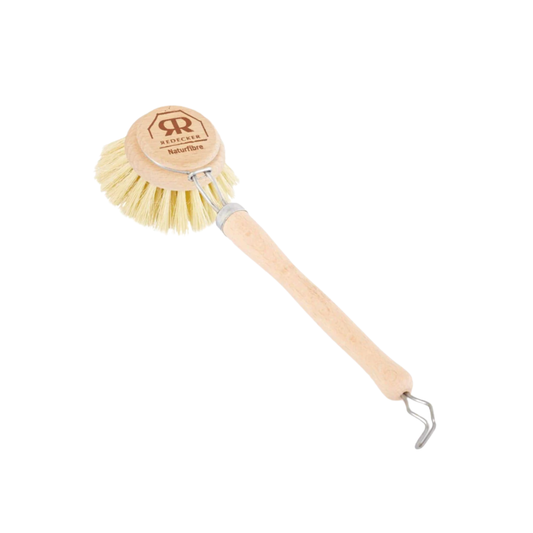Redecker dish brush with handle top view