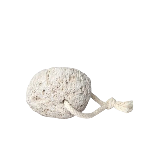 Redecker hamman pummice stone with chord loop close up