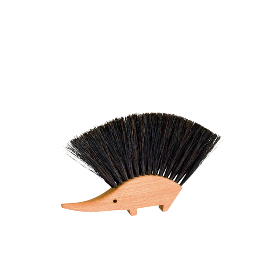 Redecker hedgehog brush angle side view