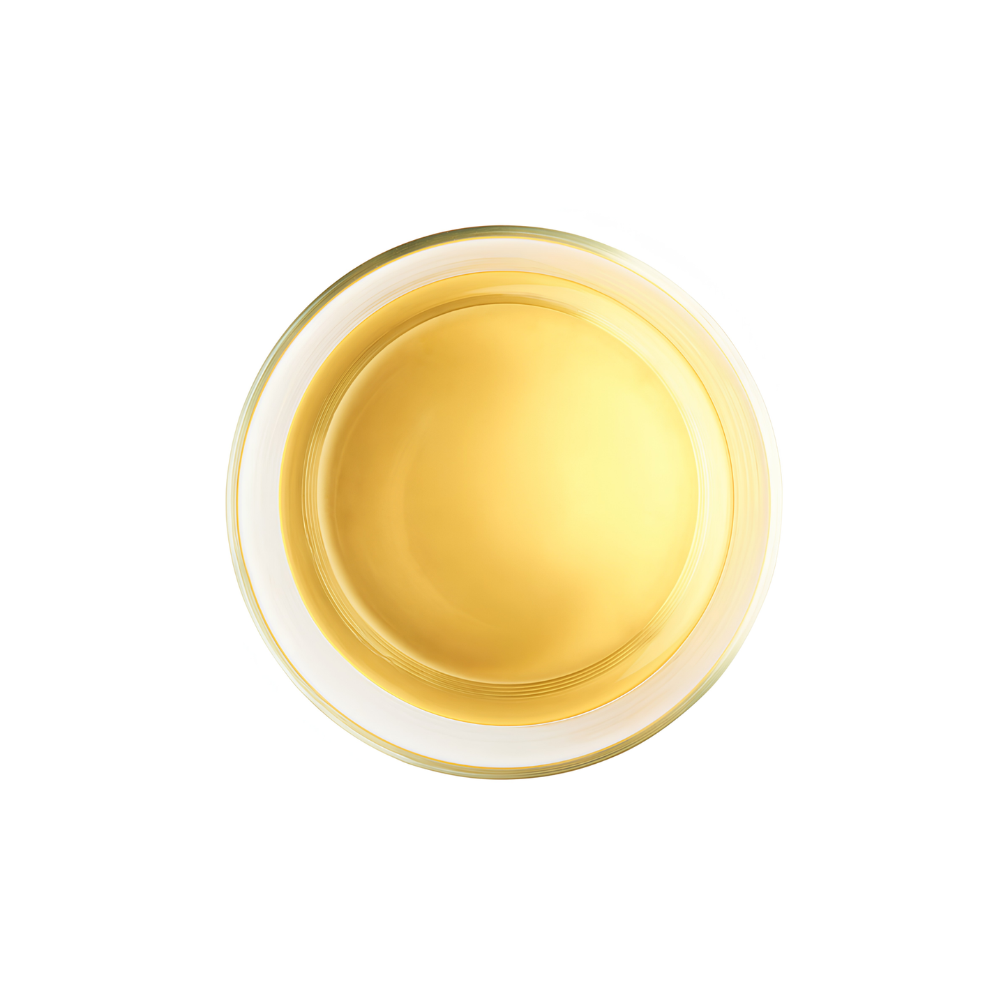 The blend in a bowl, from the Ripple Effect Tea Co Loose Leaf Tea 50g Meaningful Green, wild green tea leaves, Red clover blossoms, Lemon verbena and Gynostemma vine. Antioxidant and healthy.
