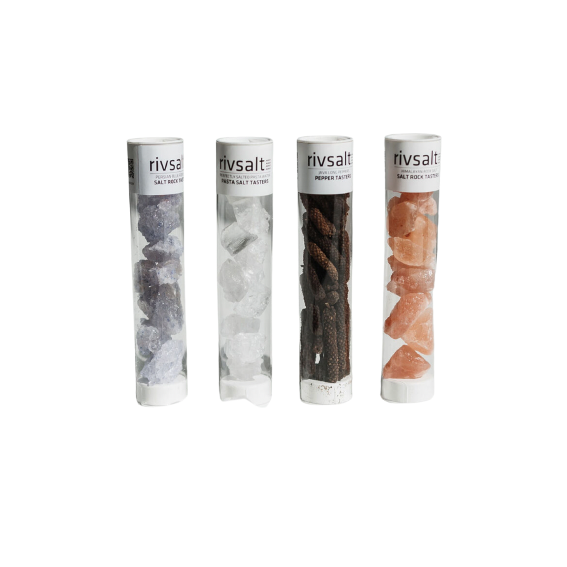 Rivsalt Salt & Pepper Gourmet Tasters varieties in packaging