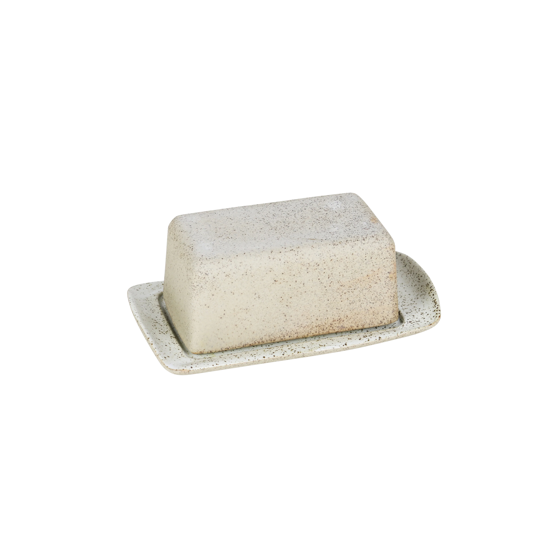 Robert Gordon garden to table butter dish sngled side view