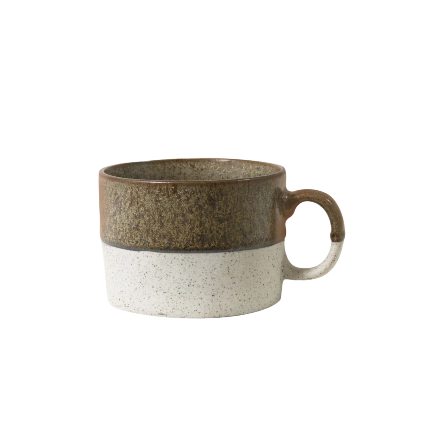 Robert Gordon mineral mugs copper set of 4 close up on one mug