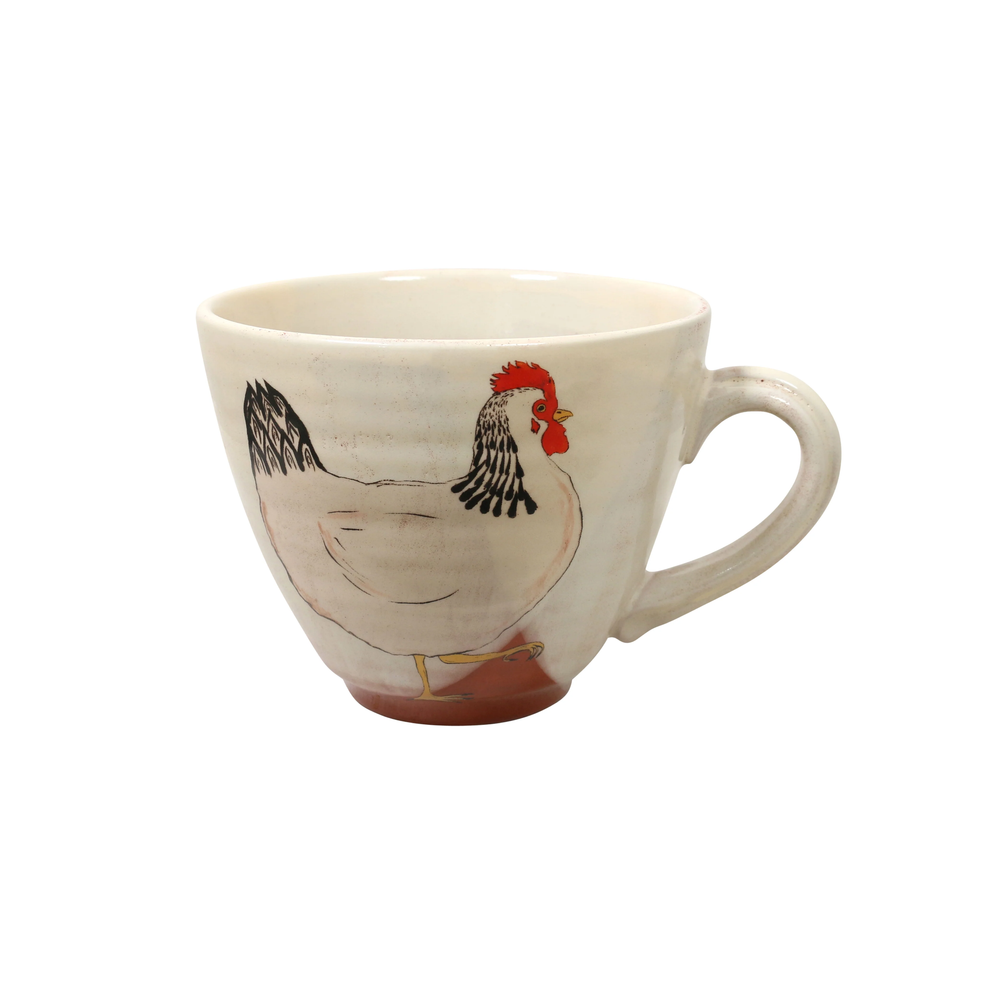 Robert Gordon oversized chicken mug baby side view