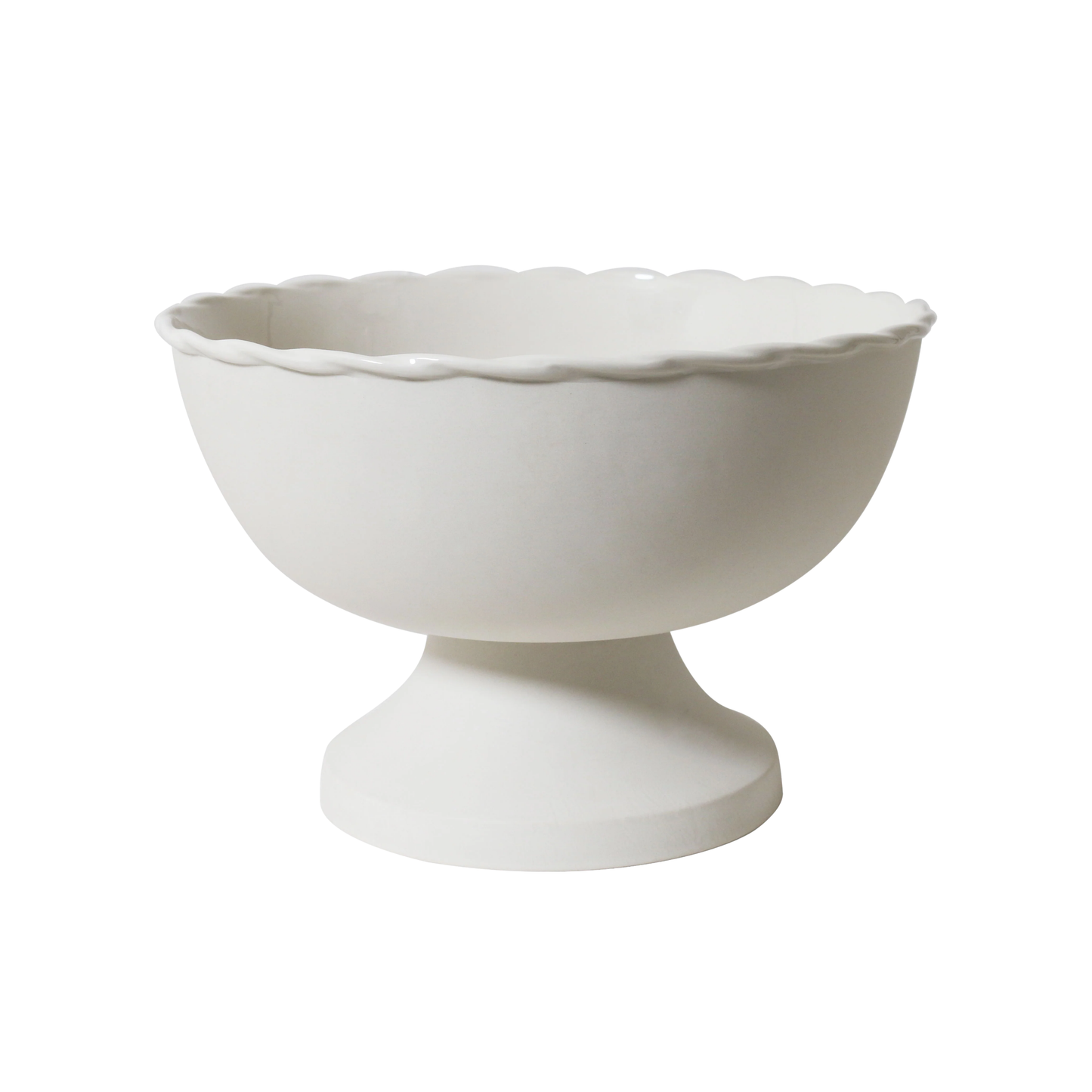 Robert Gordon vintage table fruit bowl vanilla side view