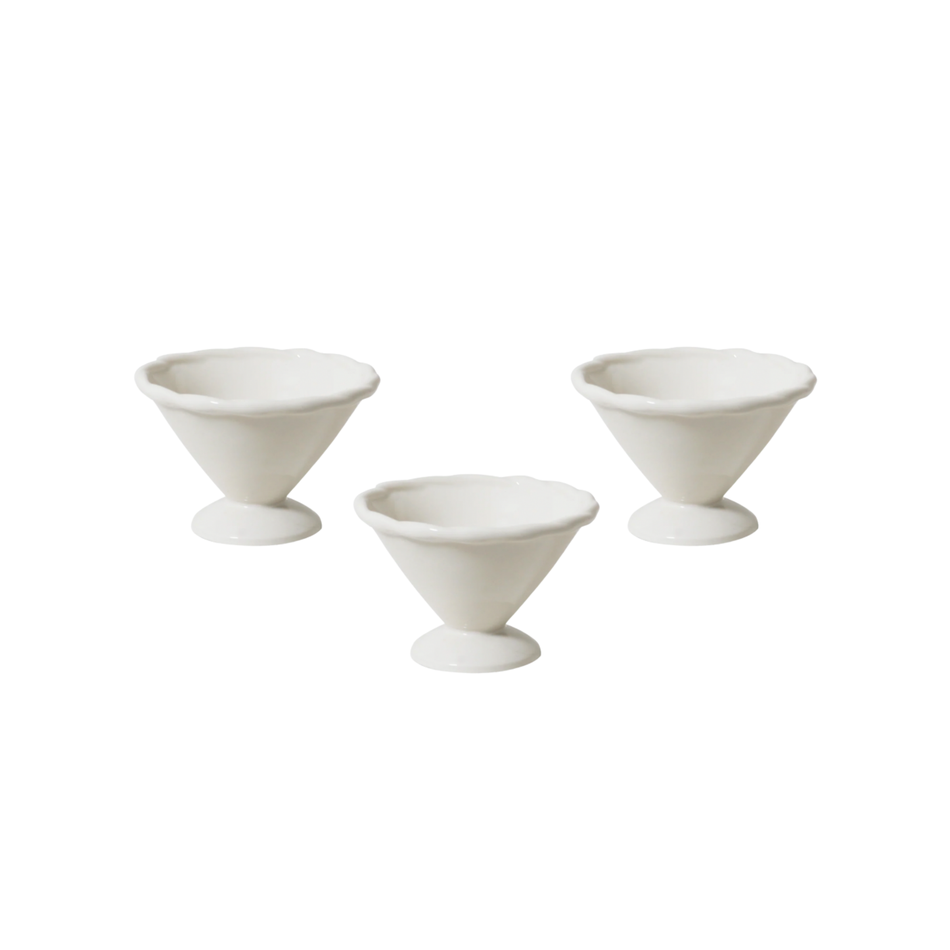 Robert Gordon vintage table knot condiment bowl set of three