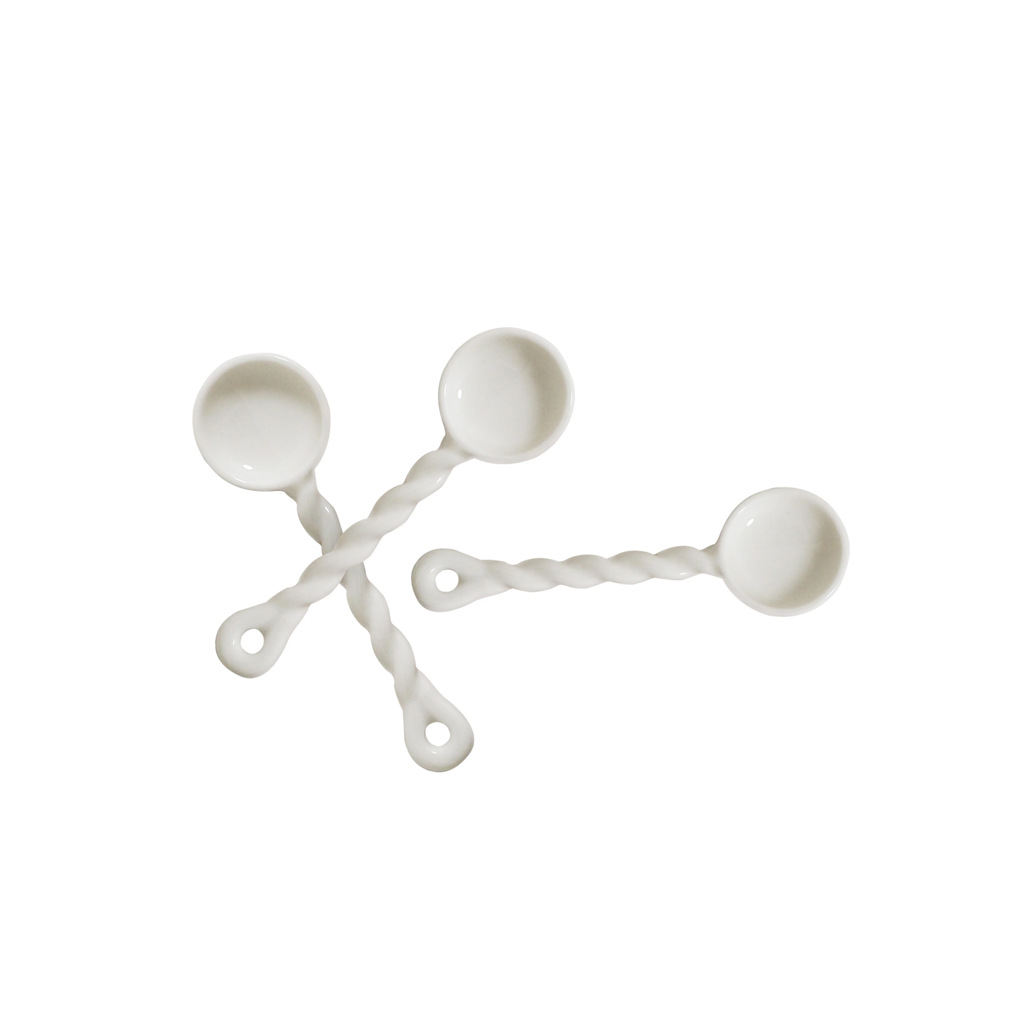 Robert Gordon set of 3 twisted spoon top view