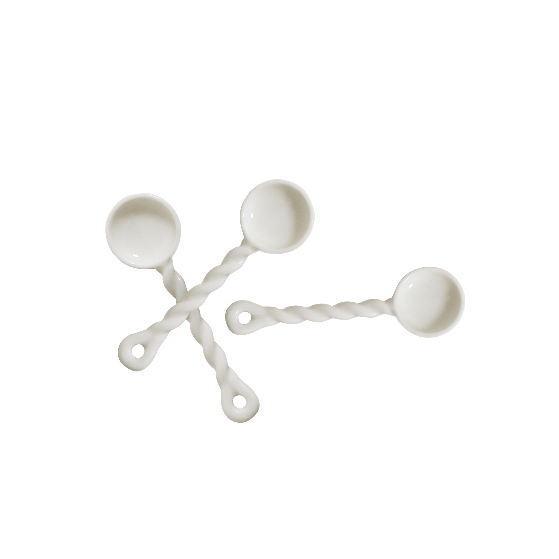 Robert Gordon set of 3 twisted spoon top view