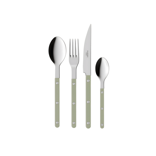 Complete utensils from the Sabre Bistrot Cutlery Asparagus 4 Piece Set