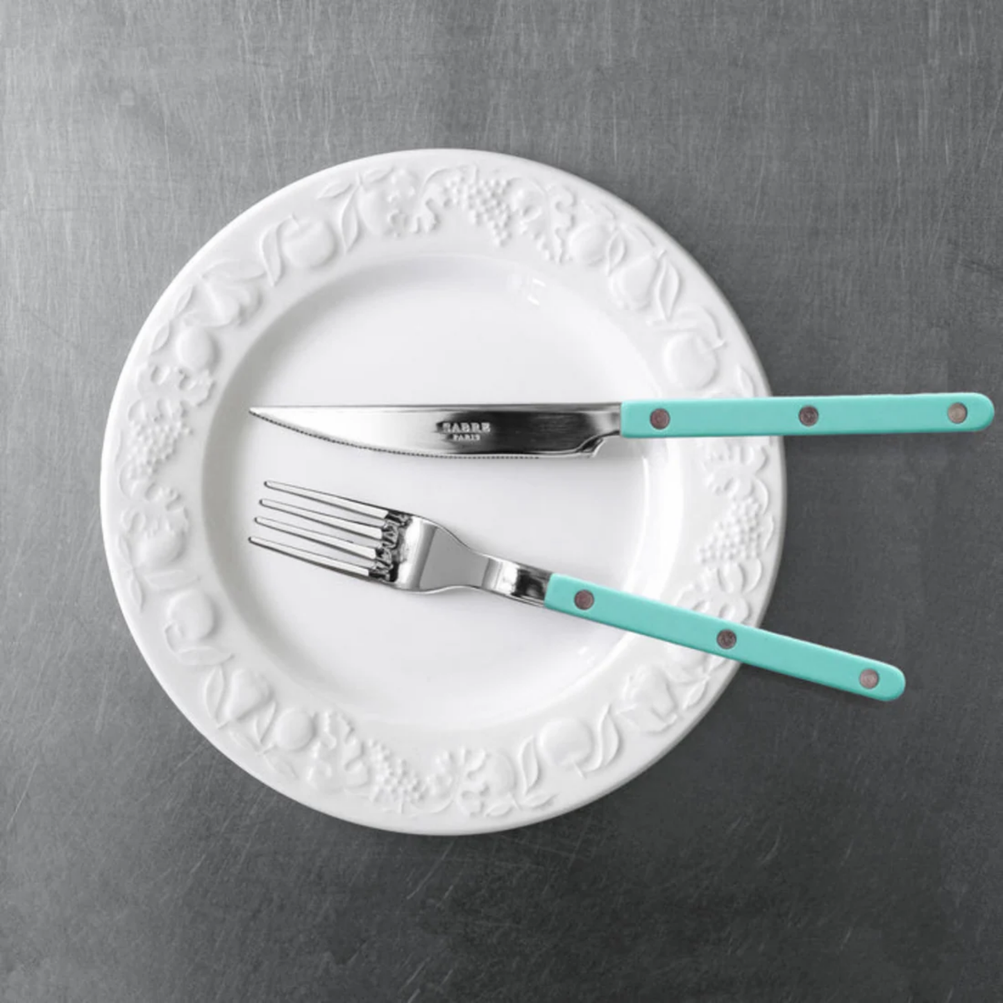 Bistrot Cutlery Pastel Green Set