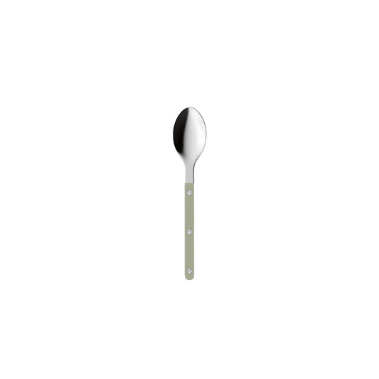 Sabre Bistrot Cutlery Teaspoon 16cm Asparagus, which is made from Inox 18/10 - Manche nylon, dishwasher safe at 113°F (45°C) not suitable for microwave oven. This teaspoon is perfect for every occasion.