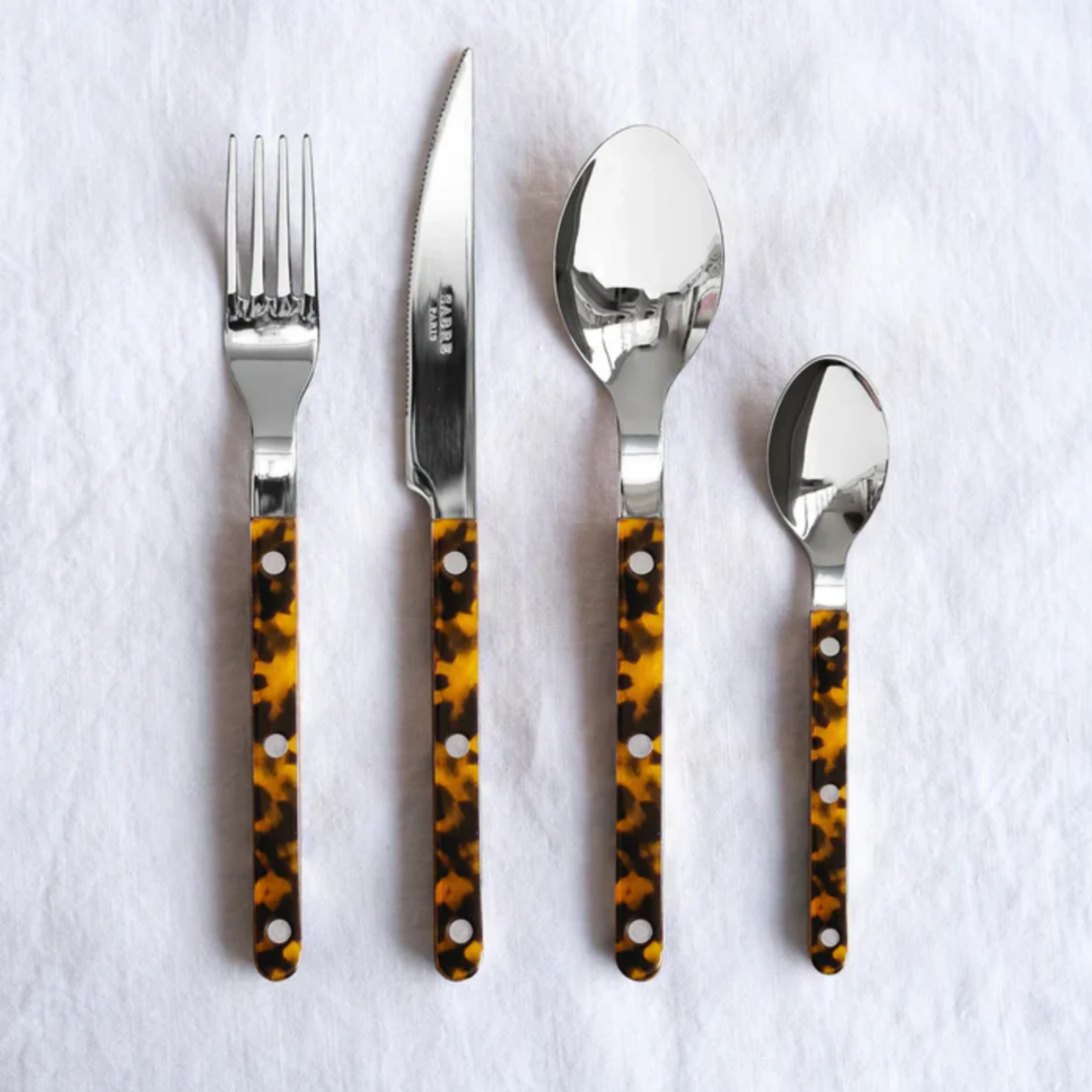 Bistrot Cutlery Tortoise Set