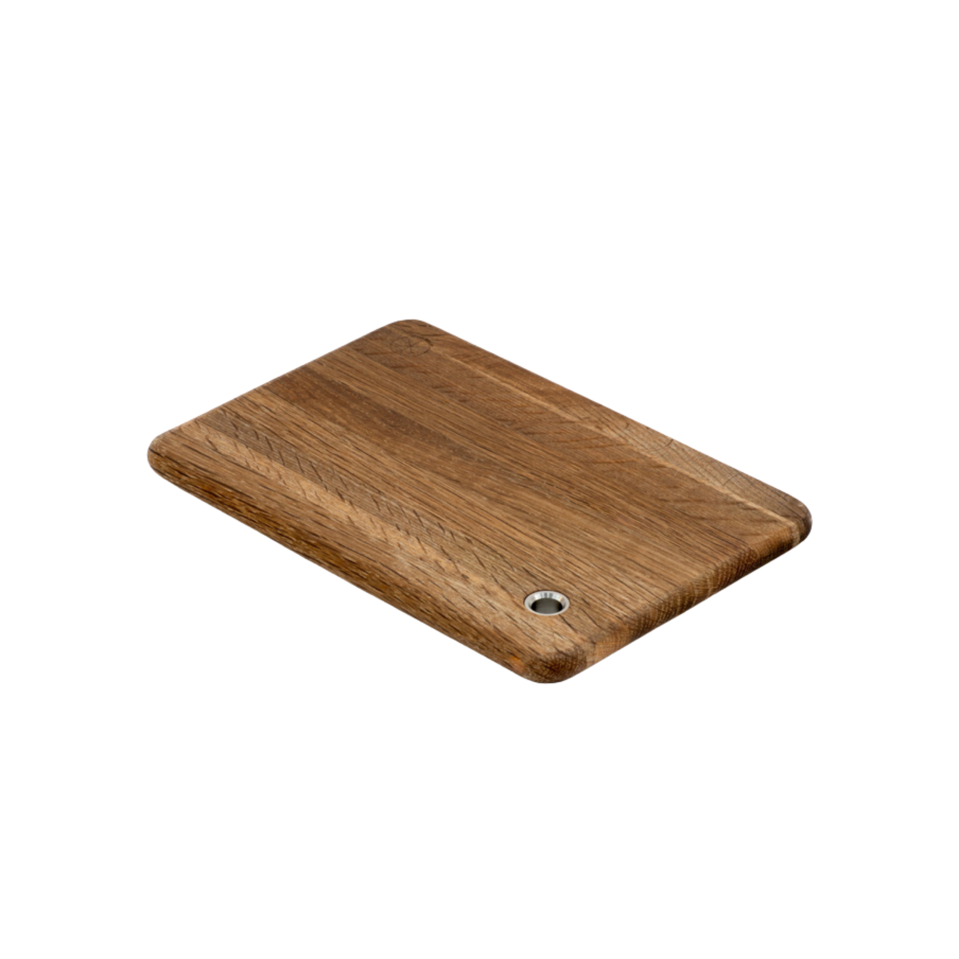 Sandsmade Herb Board No.1 (22cm x 15cm) Smoked Oak diagonal angle