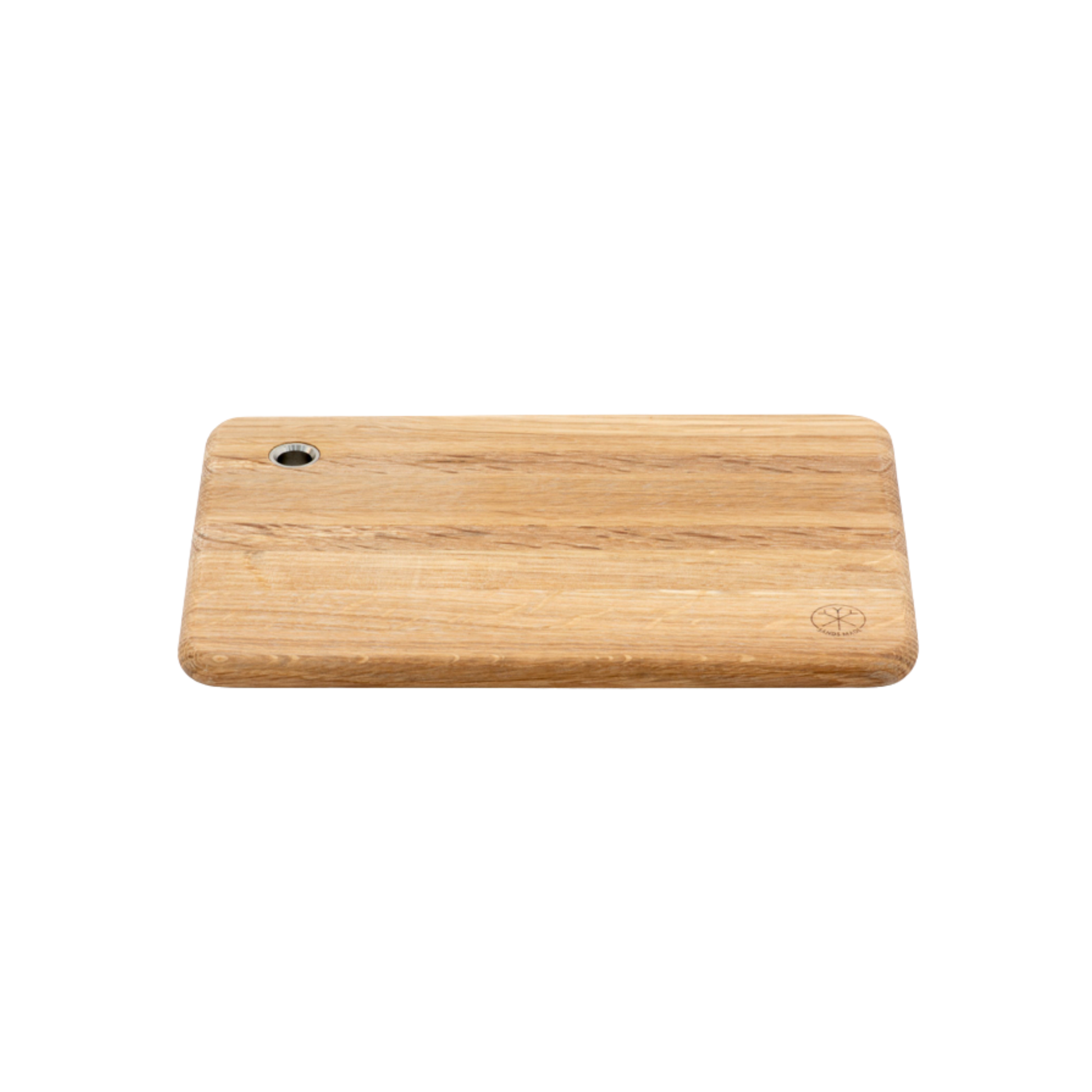 Sandsmade Herb Board No.1 (22cm x 15cm) White Oak side angle