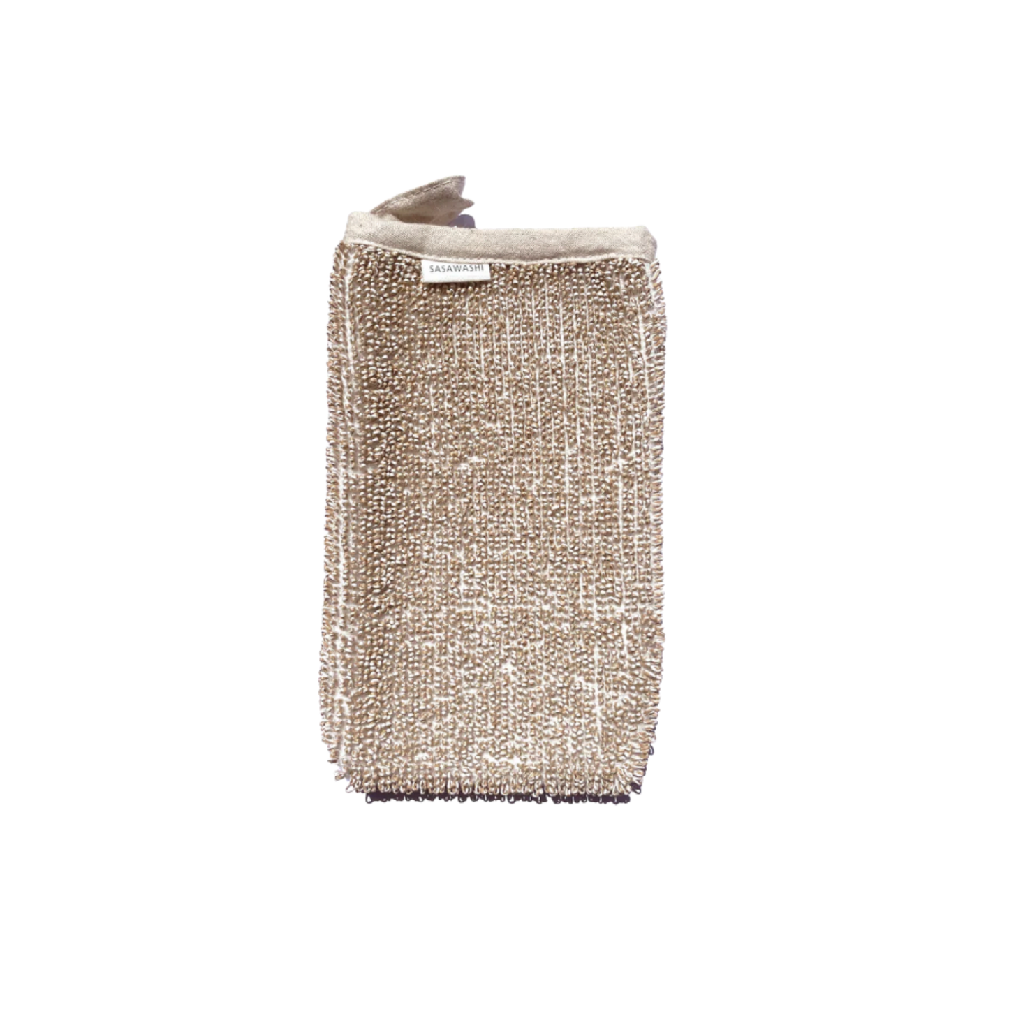 Sasawashi deep exfoliation mitten unpackaged