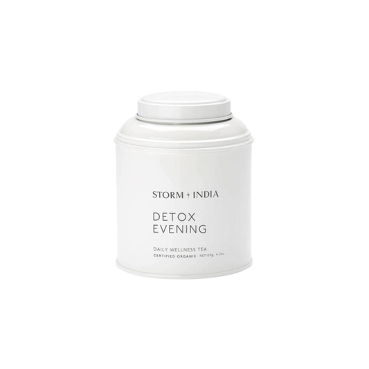Storm and India Loose Leaf Tea in Tin 120g Detox Evening