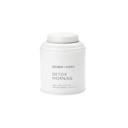 Storm and India Loose Leaf Tea in Tin 100g Detox Morning