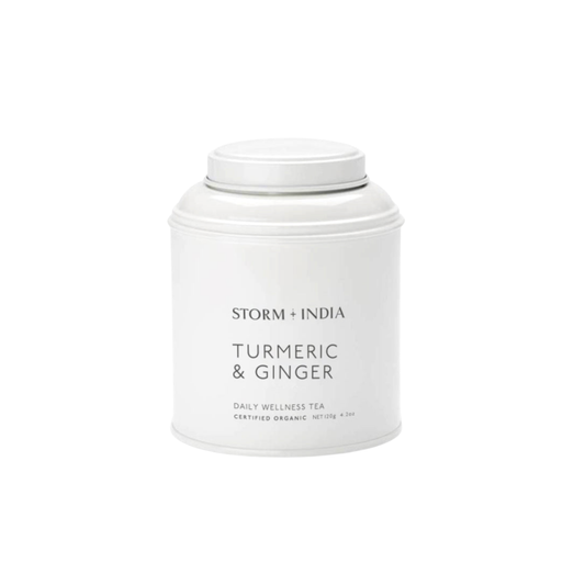 Storm and India Loose Leaf Tea in Tin 150g Tumeric & Ginger