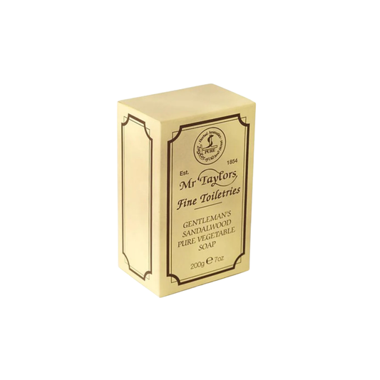 Bath soap bar packaging side angled view