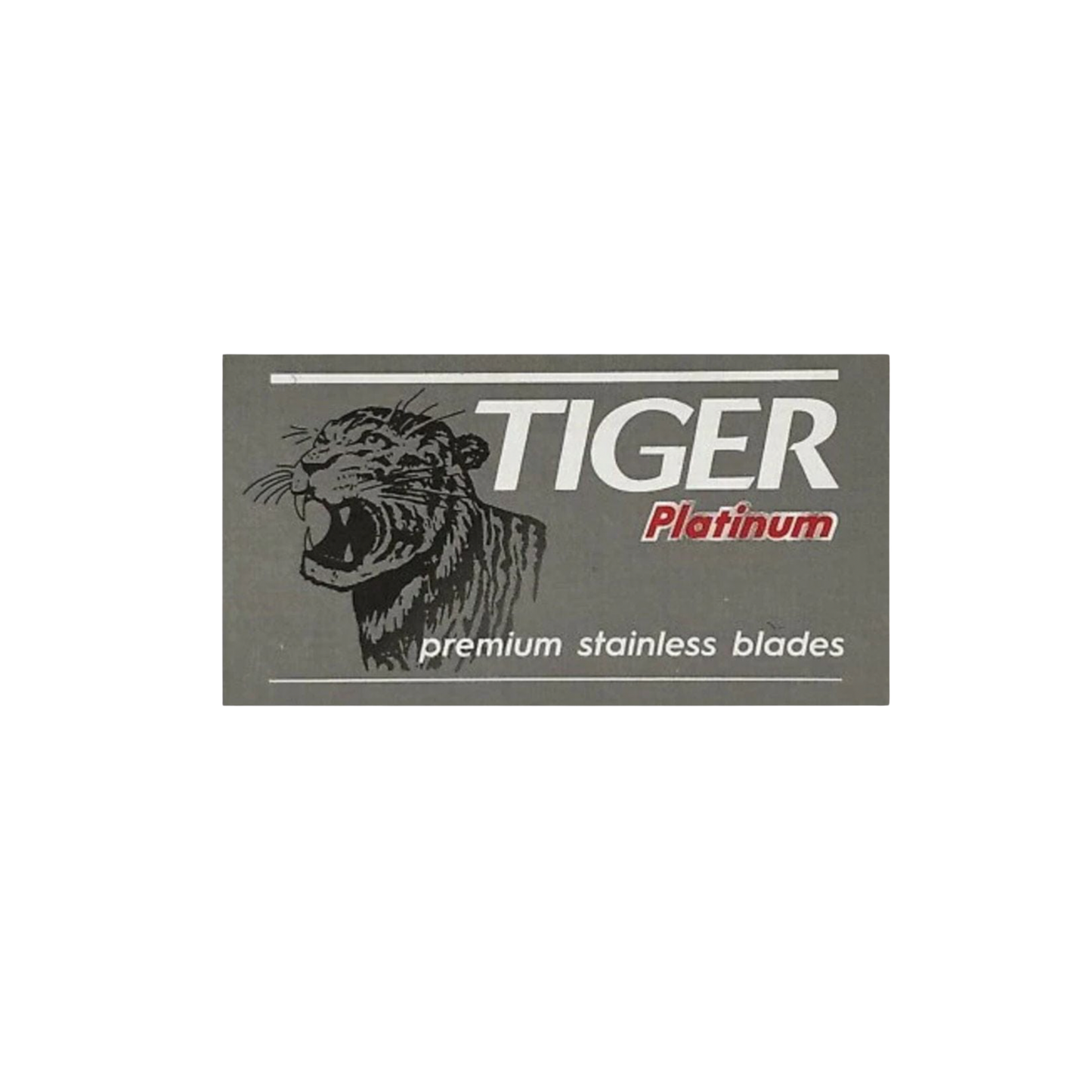 Razor Blades (pack of 5) Tiger Platinum packaging