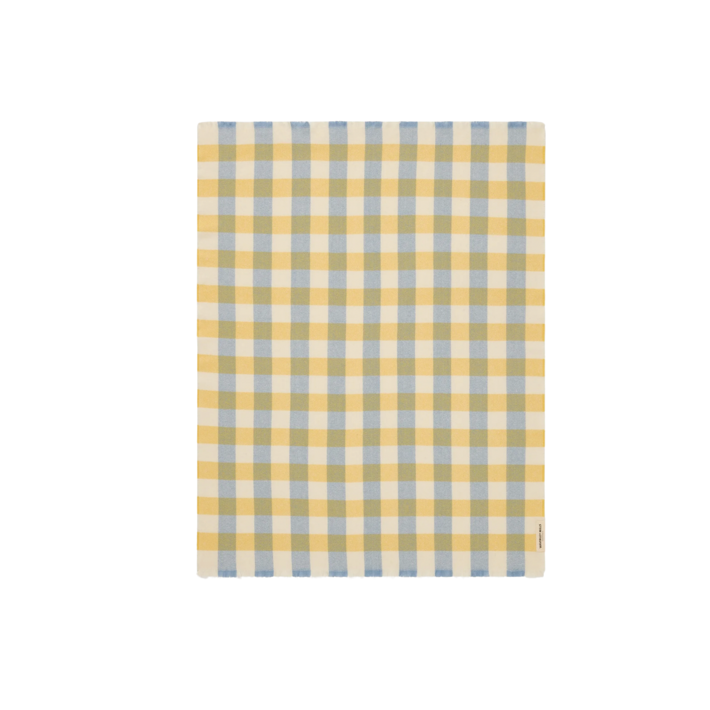 Waverly Mills baby blanket unfolded
