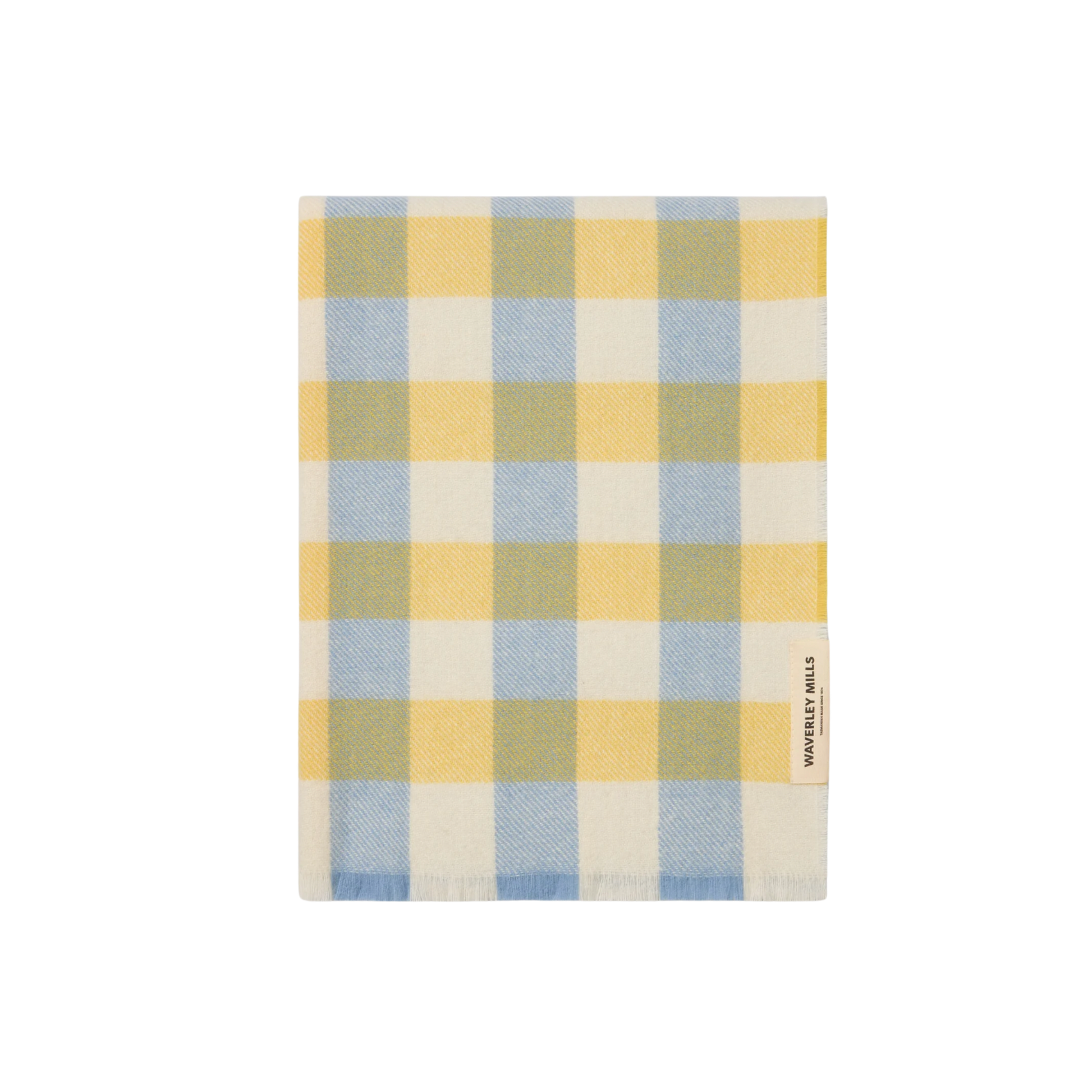 Waverly Mills baby blanket folded