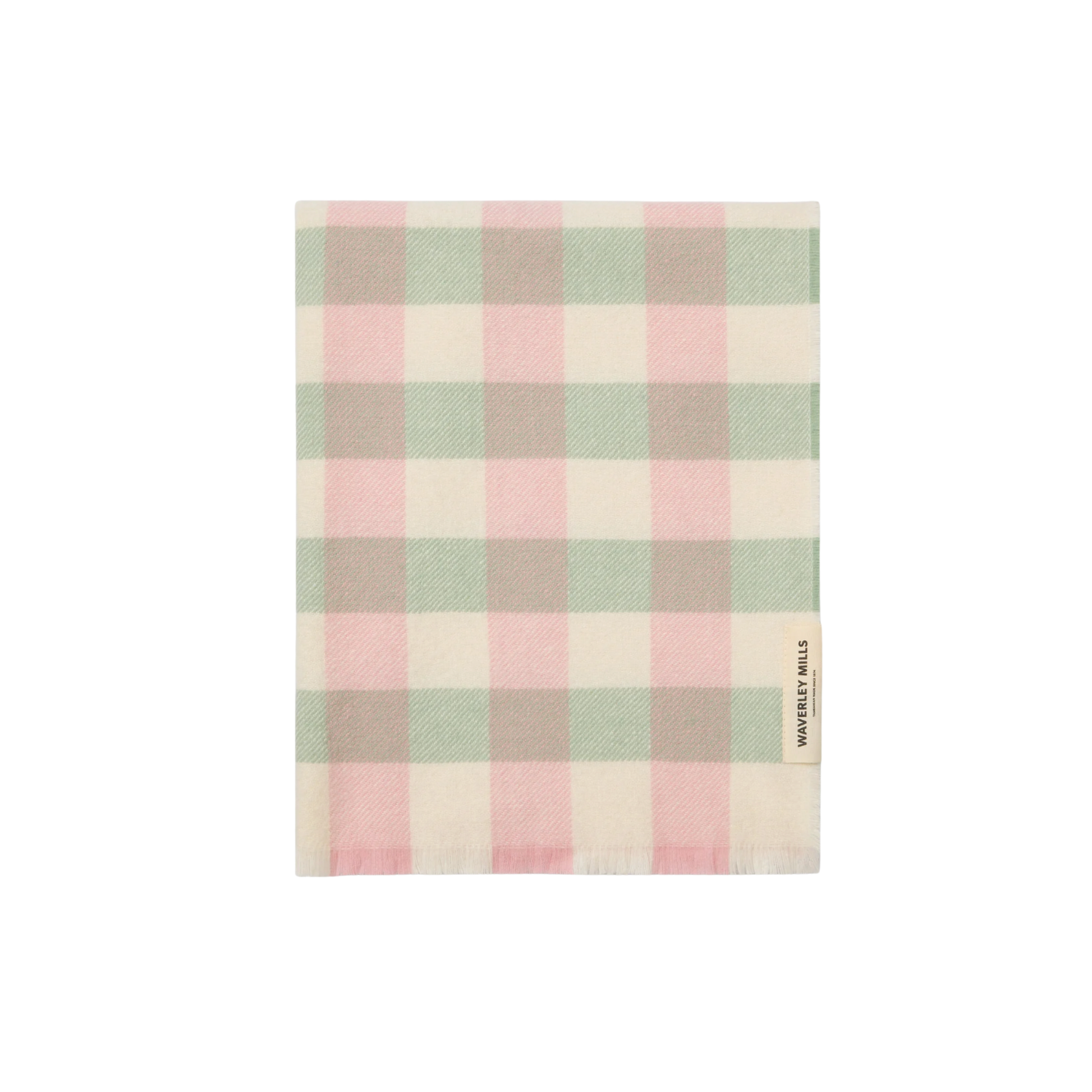 Waverly Mills baby blanket folded