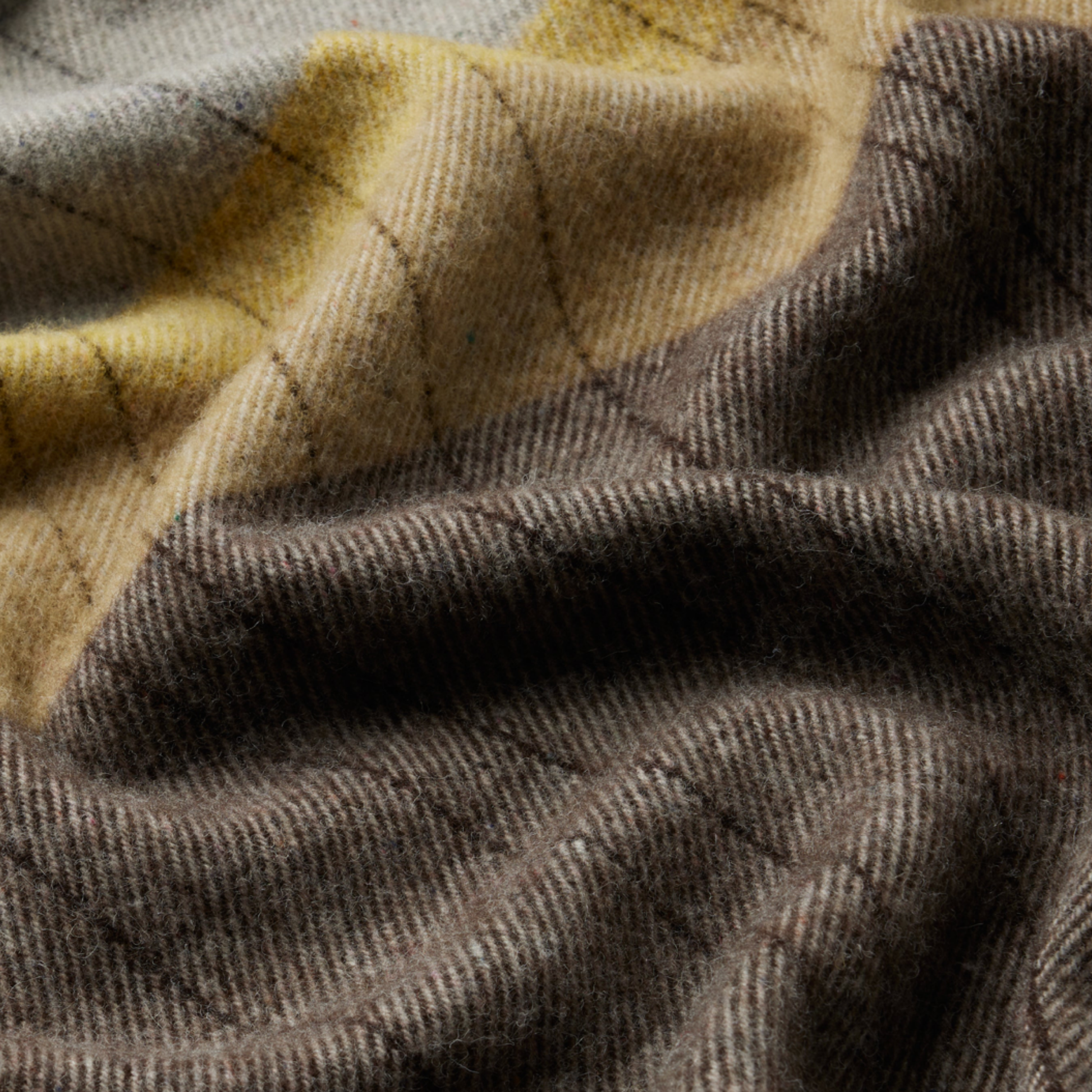 Waverly Mills Terrain Cradle Mountain blanket scrunched up