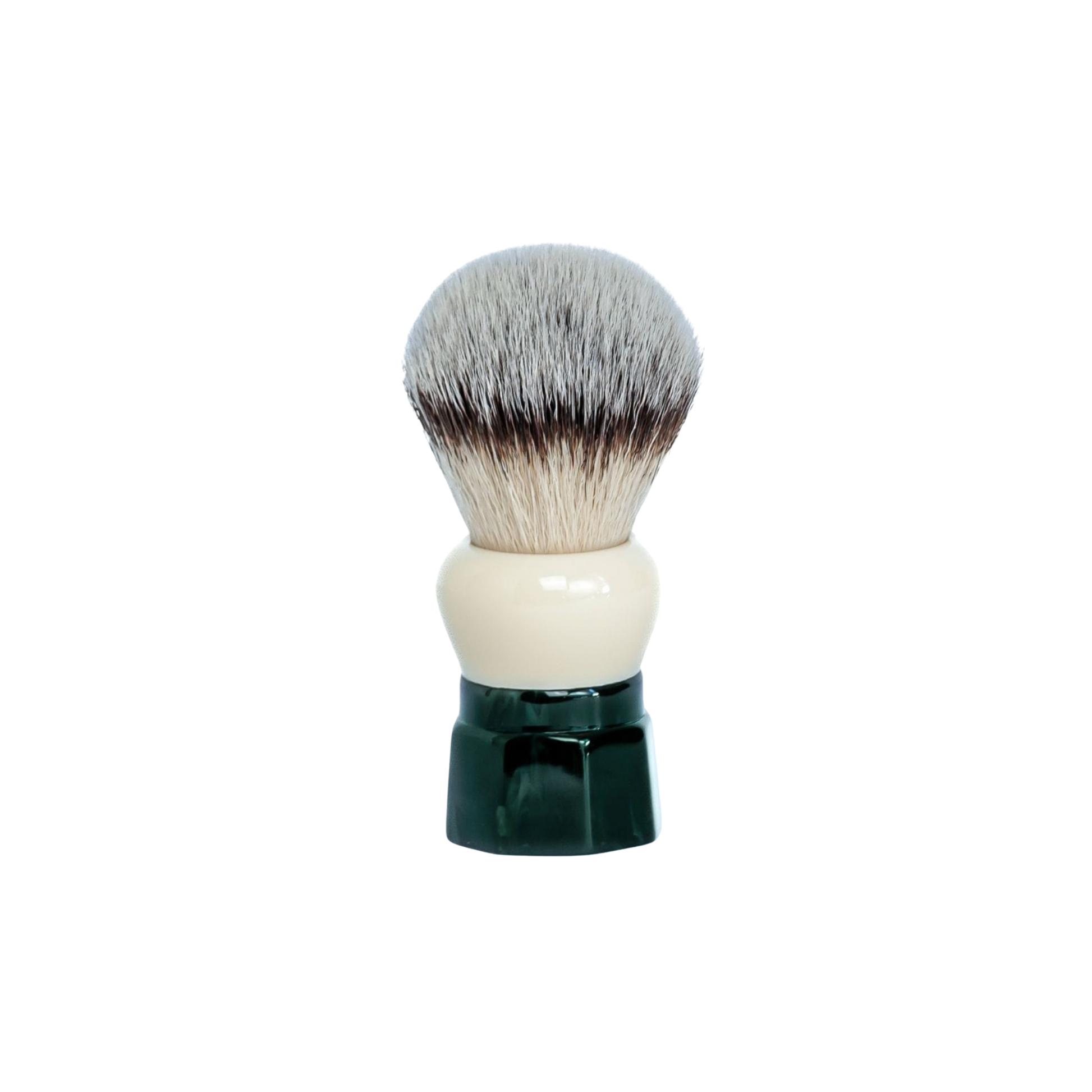Yaqi Shaving Brush Synthetic Obsidian out of packaging 
