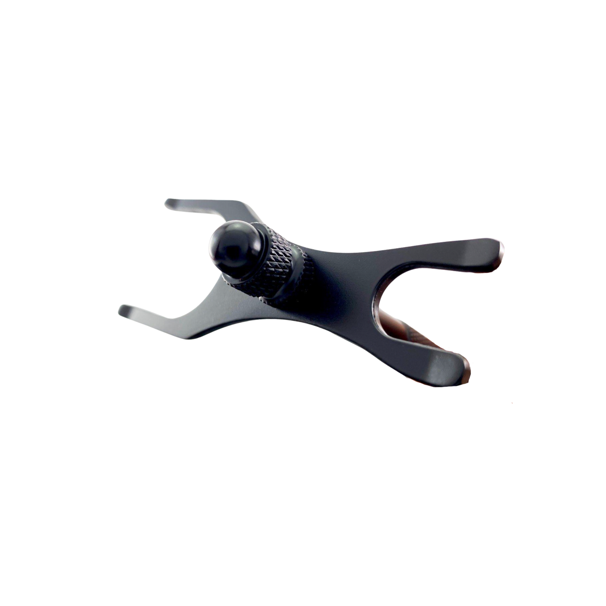 Close up top angle of Yaqi Shaving Stand Black 